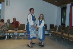 Pretaier Treffen in Gomadingen 2011 / Der Trachtenaufmarsch